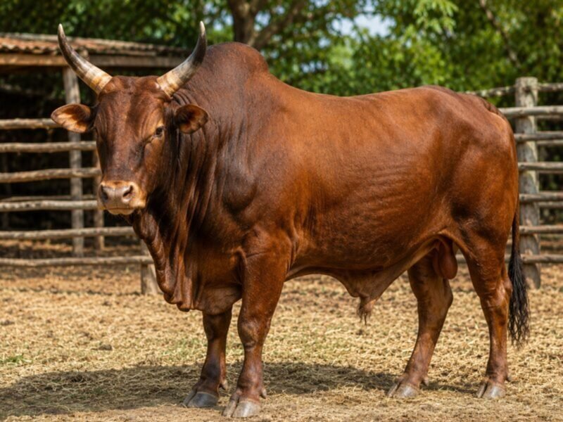 Healthy N'Dama Bull for Breeding